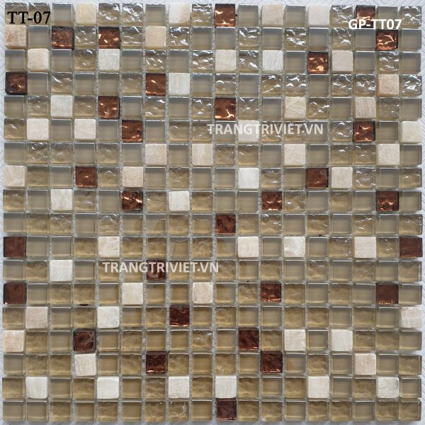 Gạch Mosaic THủy Tinh GP-TT07