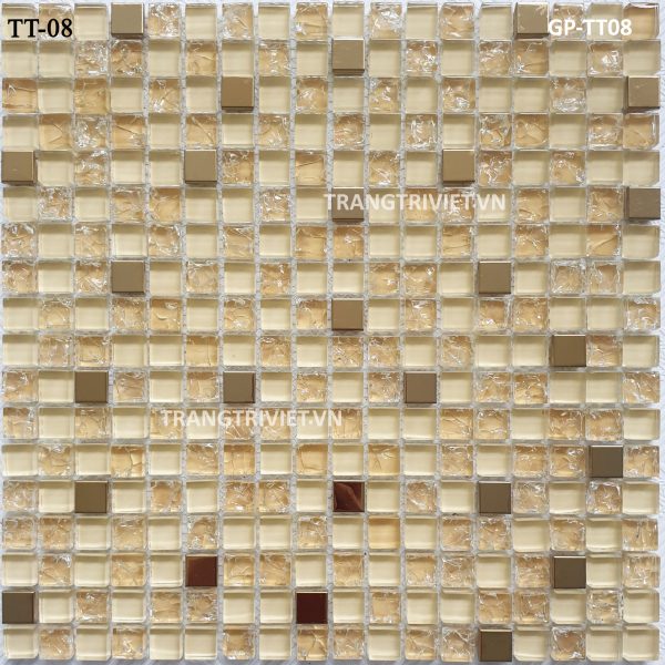 Gạch Mosaic THủy Tinh GP-TT08