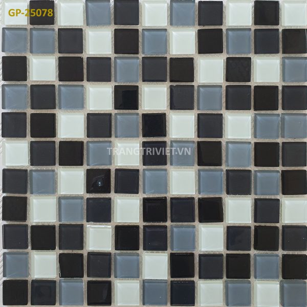 gạch mosaic thủy tinh ốp lát bể bơi GP-25078