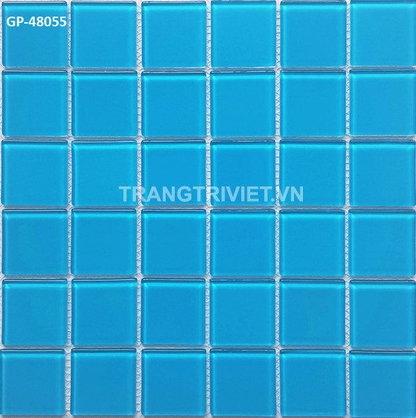 gạch mosaic thủy tinh ốp lát bể bơi GP-48055