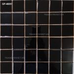 gạch mosaic thủy tinh màu đen gp-48057