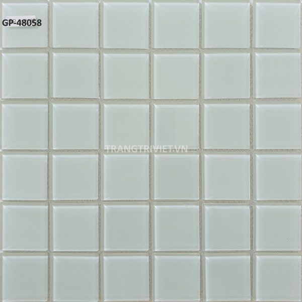gạch mosaic thủy tinh ốp lát bể bơi GP-48058