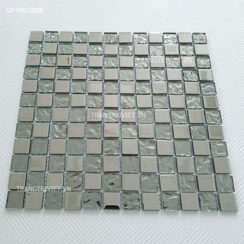 Gạch mosaic mạ bạc GP-MB01