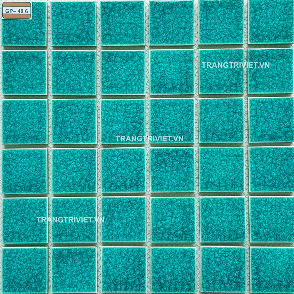gạch mosaic gốm ốp lát bể bơi GP-48006