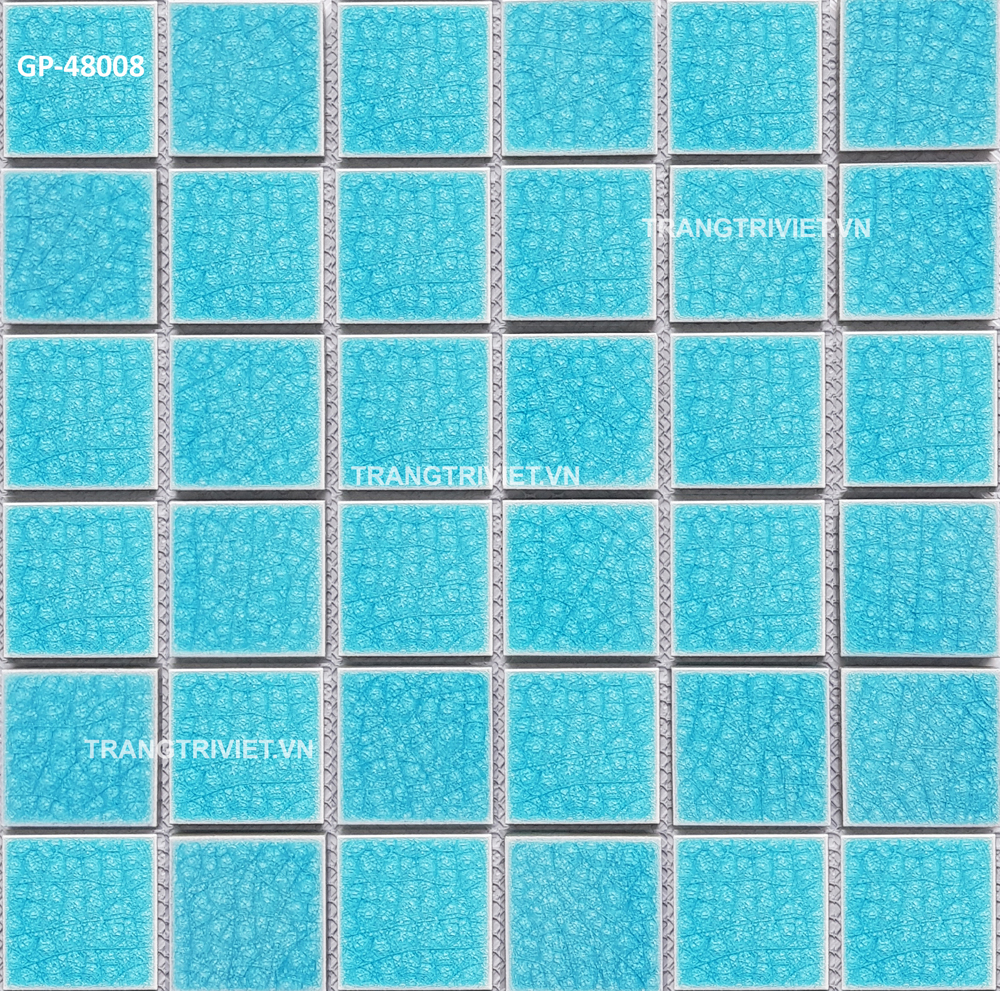 gạch mosaic gốm ốp lát bể bơi GP-48008