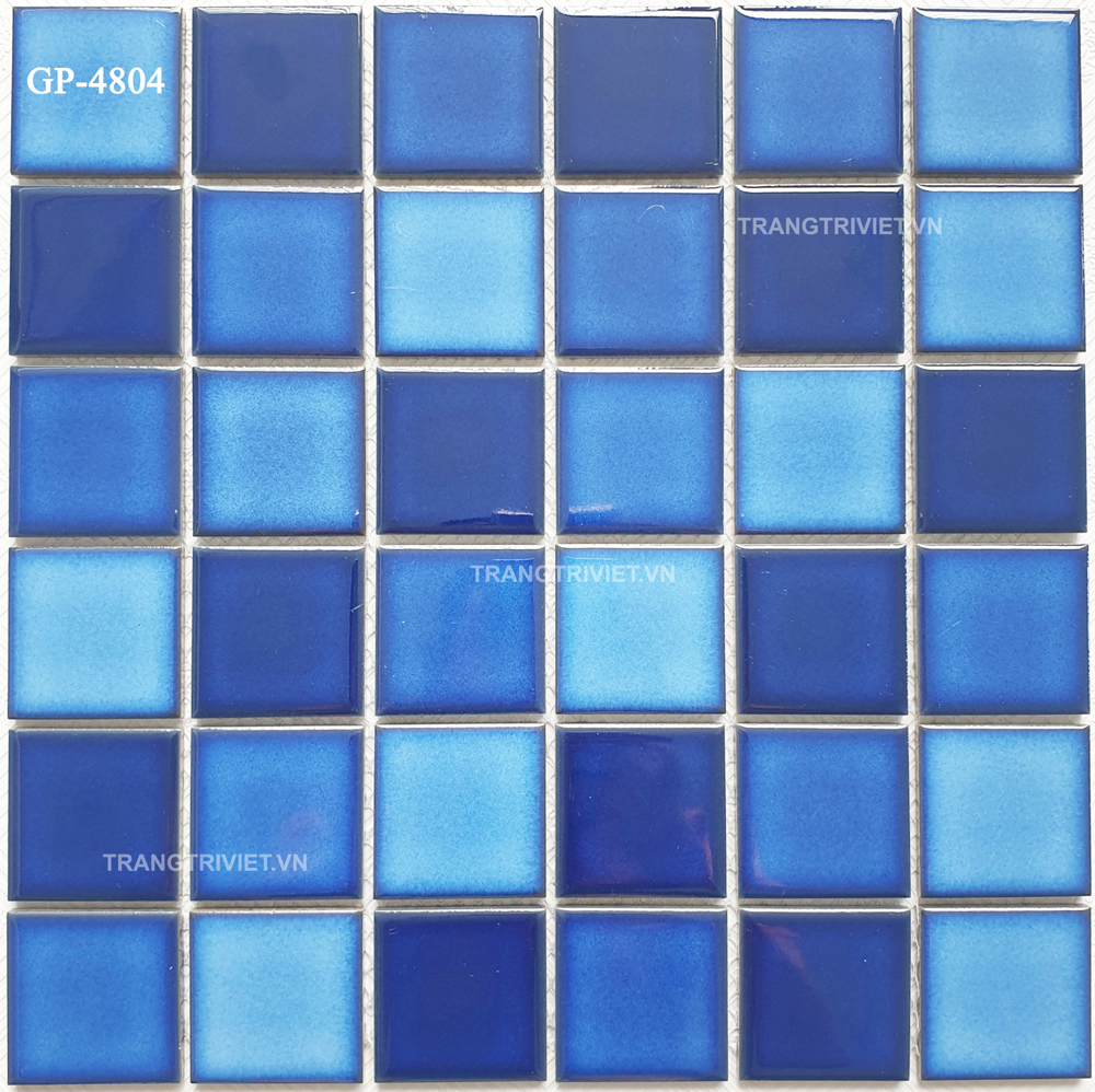 gạch mosaic gốm ốp lát bể bơi GP-4804