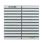 Gạch thẻ mosaic stackbond màu xanh nhạt