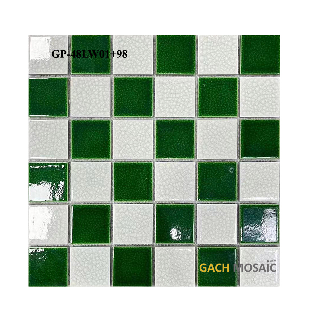 Gạch Mosaic Gốm Men Rạn GP-48LW0198