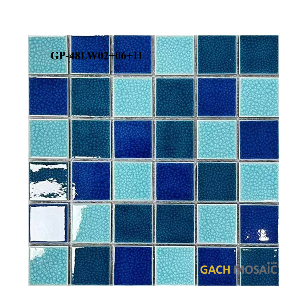 Gạch Mosaic Gốm Men Rạn GP-48LW020611