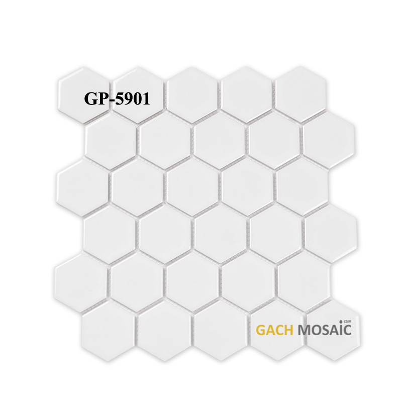 Gạch Mosaic Gốm Lục Giác GP-5901