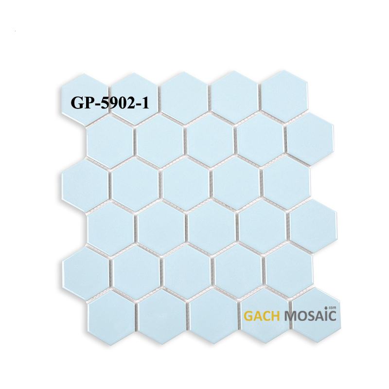 Gạch Mosaic Gốm Lục Giác GP-5902-1