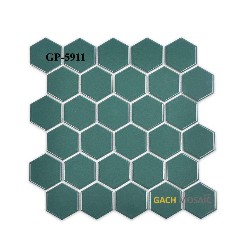 Gạch Mosaic Gốm Lục Giác GP-5911