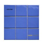 gach mosaic gốm men trơn 10x10 màu xanh dương